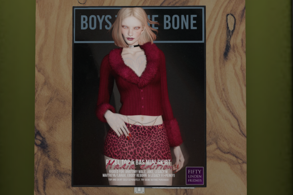 Bas Mini Skirt &amp; Pudel Top - See ad for fits	&lt;a href=&quot;http://maps.secondlife.com/secondlife/FOXCITY/104/148/30&quot; target=&quot;_blank&quot;&gt;Teleport&lt;/a&gt;