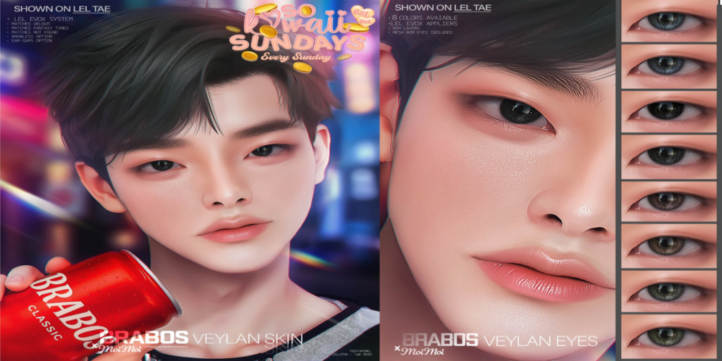 Veylan Skin - EvoX | Veylan Eyes - BOM/EvoX/Mesh	&lt;a href=&quot;http://maps.secondlife.com/secondlife/Crowley/82/82/831&quot; target=&quot;_blank&quot;&gt;Teleport&lt;/a&gt;