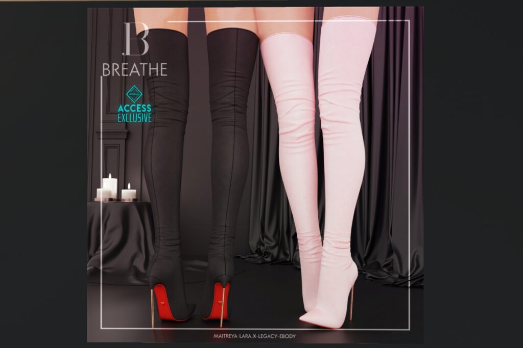 Moana Heels - Legacy/Maitreya/Reborn/+mods, L$250 each/L$400 Mini-Pack/L$1500 FP