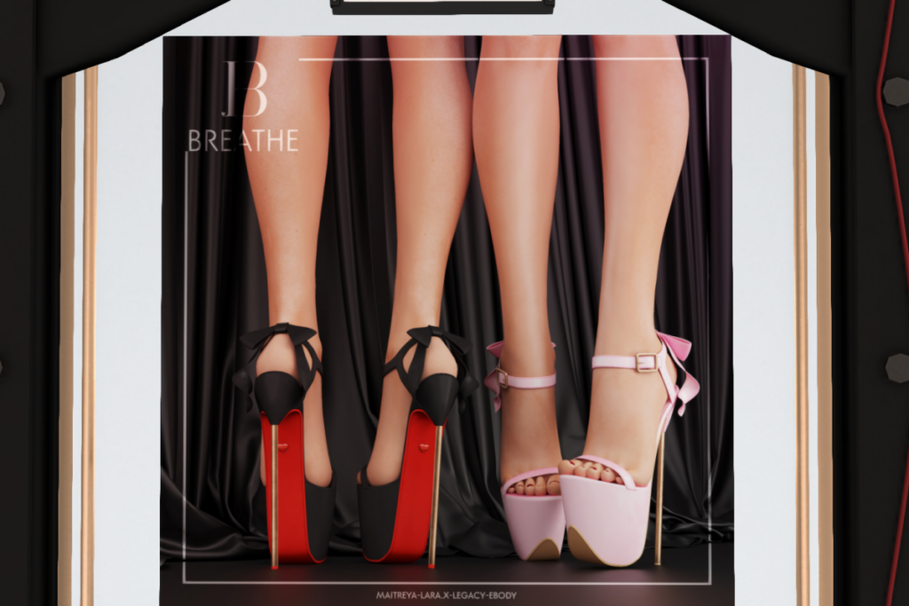 Amori Heels - Legacy/Maitreya/Reborn/+mods, L$250-L$400 each/L$1500 FP