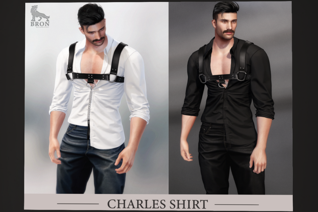 Charles Shirt - Legacy, L$349 each/L$1999 FP