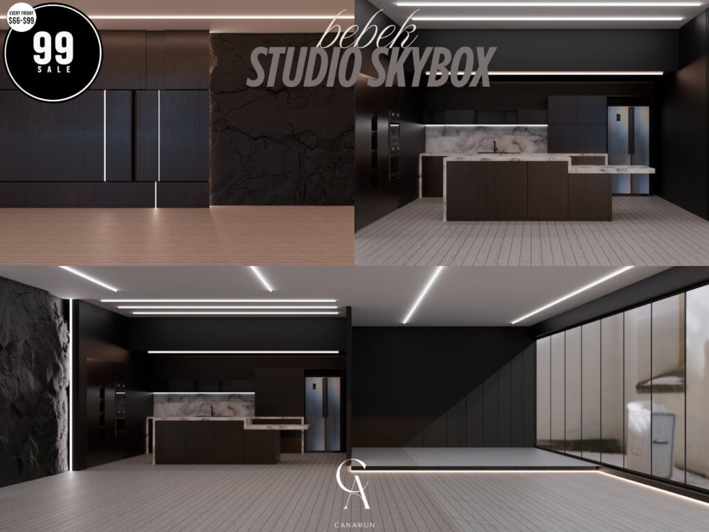Bebek Studio Skybox	&lt;a href=&quot;http://maps.secondlife.com/secondlife/Canarun/241/130/24&quot; target=&quot;_blank&quot;&gt;Teleport&lt;/a&gt;