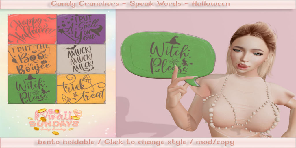 Speak Words Halloween Holdable	&lt;a href=&quot;http://maps.secondlife.com/secondlife/New%20Days/205/210/2001&quot; target=&quot;_blank&quot;&gt;Teleport&lt;/a&gt;
