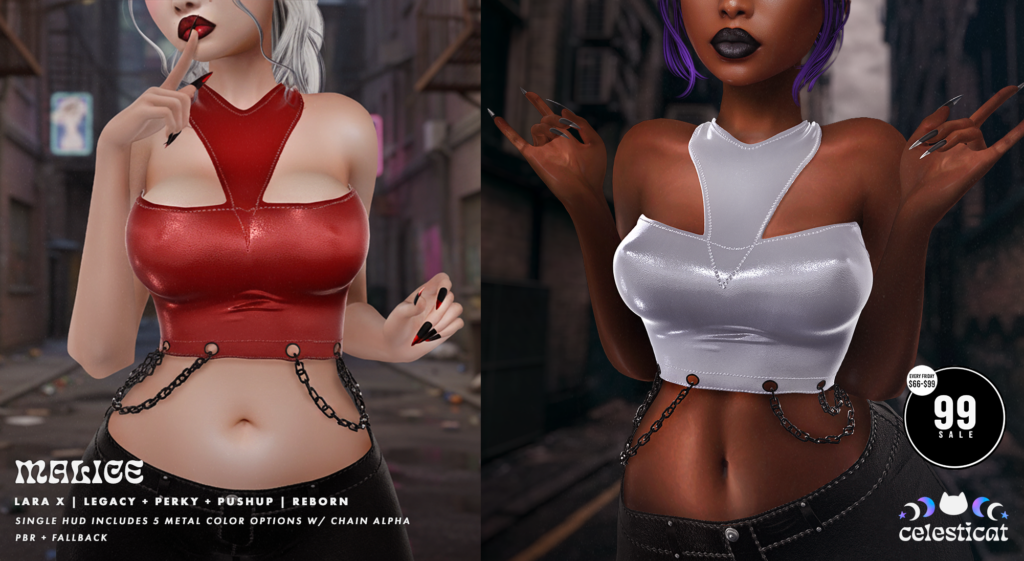 Malice Top - Legacy/MaitreyaX/Reborn/+mods	&lt;a href=&quot;http://maps.secondlife.com/secondlife/Oni/161/94/3&quot; target=&quot;_blank&quot;&gt;Teleport&lt;/a&gt;