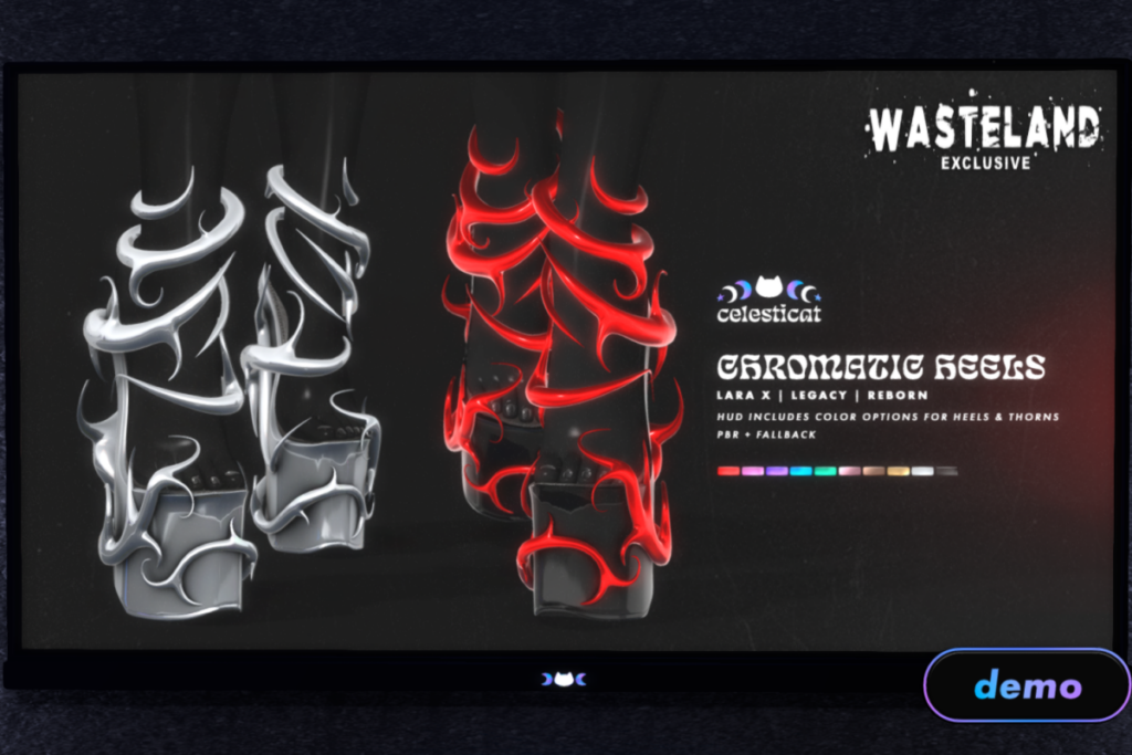 Chromatic Heels - Legacy/MaitreyaX/Reborn, L$499