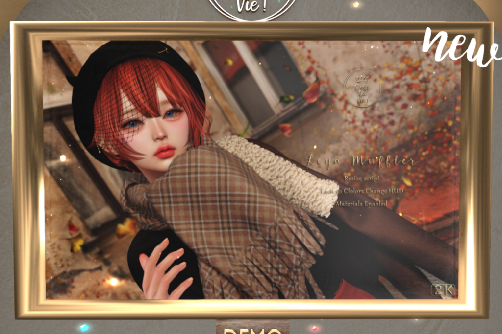 Leya Muffler, L$50 each