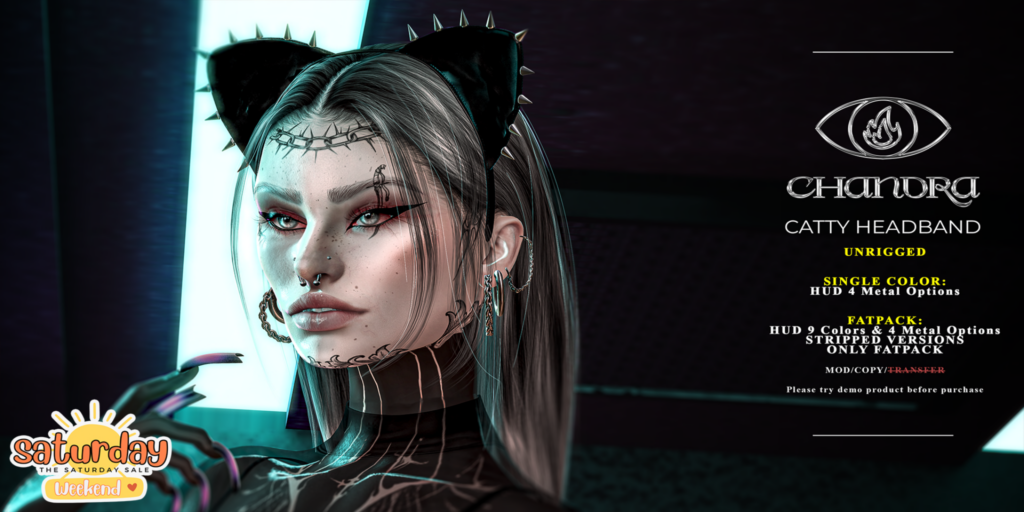 Catty Headband	&lt;a href=&quot;http://maps.secondlife.com/secondlife/Hell%20Fire/61/64/502&quot; target=&quot;_blank&quot;&gt;Teleport&lt;/a&gt;