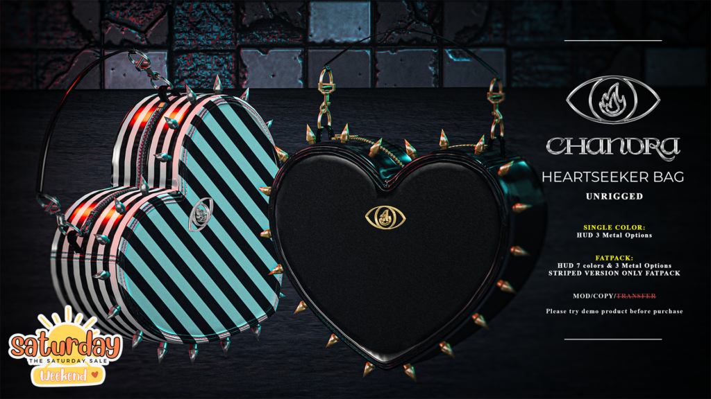 Heartseeker Bag Accessory	&lt;a href=&quot;http://maps.secondlife.com/secondlife/Hell%20Fire/61/64/502&quot; target=&quot;_blank&quot;&gt;Teleport&lt;/a&gt;