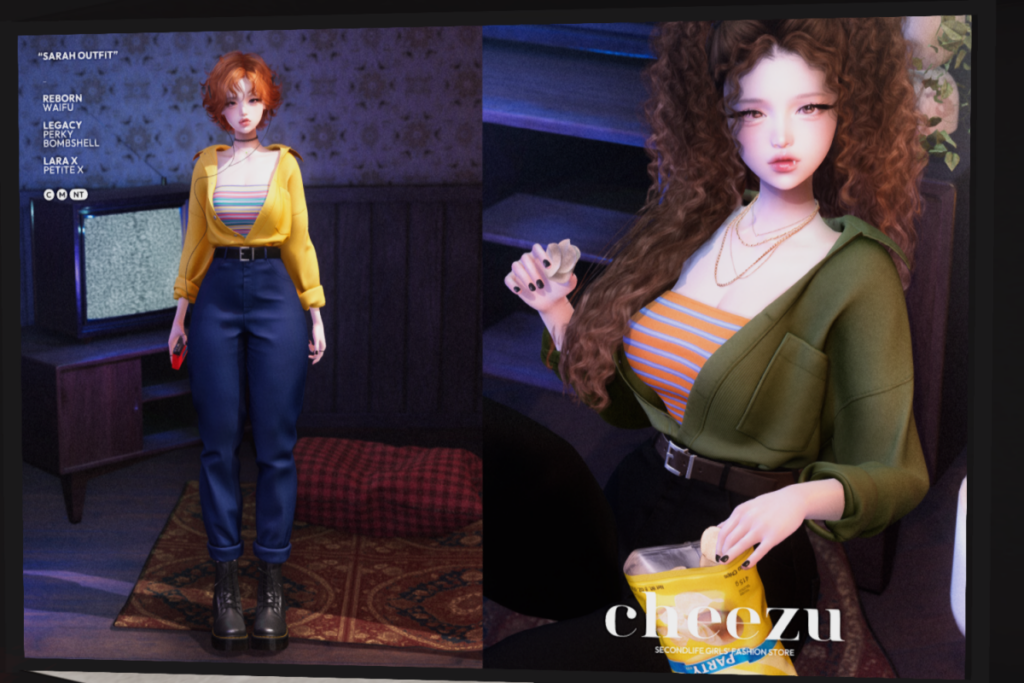 Sarah Outfit - Legacy/MaitreyaX/Reborn/+mods, L$549 each/L$1299 FP