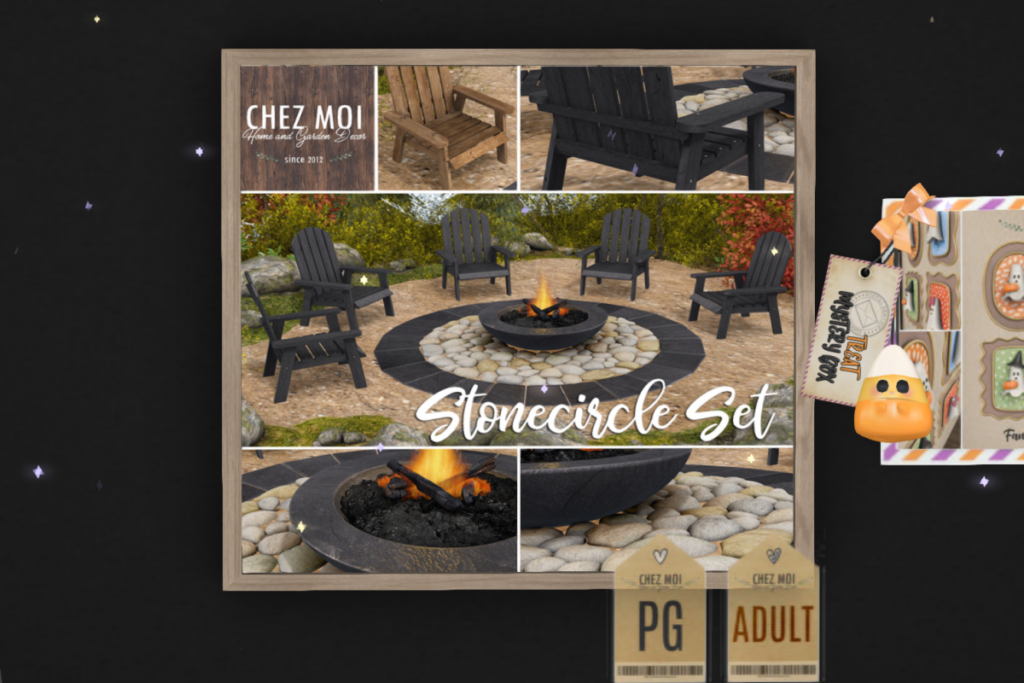 Stonecircle Set, L$450 PG/L$698 Adult