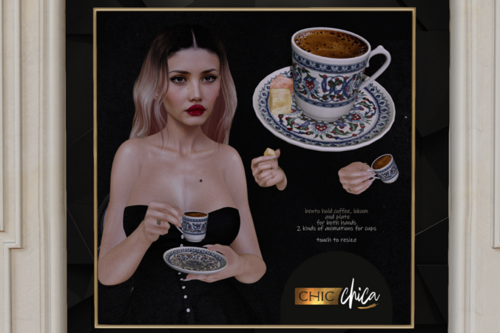 Turkish Coffee Holdable, L$260