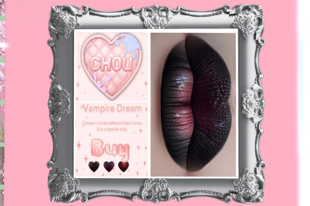 Vampire Dreams Lipstick - EvoX, L$200 FP