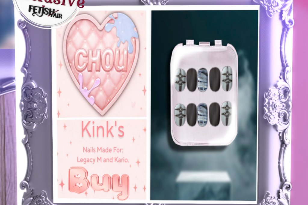 Kink&#039;s Nail Set - Kario/Legacy, L$399