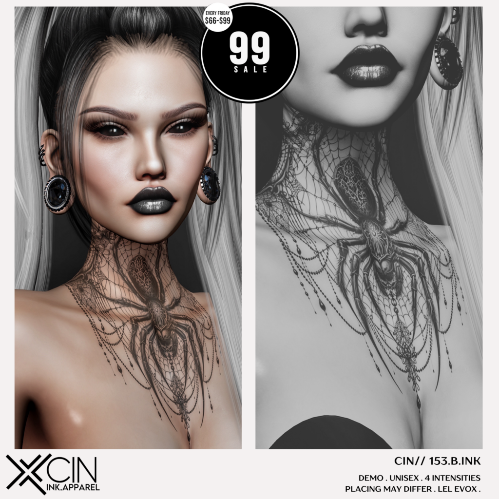 153.B.Ink - BOM/EvoX	&lt;a href=&quot;http://maps.secondlife.com/secondlife/Ecstasy/95/248/2478&quot; target=&quot;_blank&quot;&gt;Teleport&lt;/a&gt;