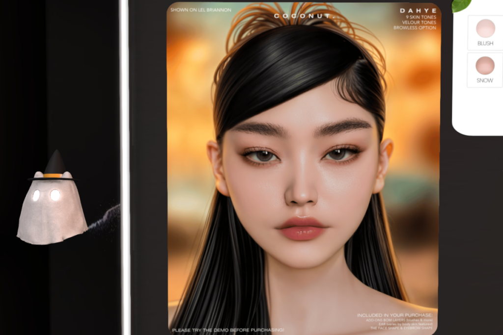 Dahye Skin - EvoX, L$700 each/L$6000 FP