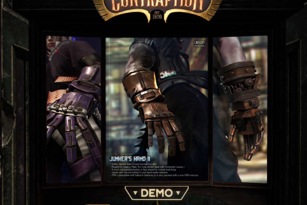 Junker&#039;s Hand II - Legacy M, L$500