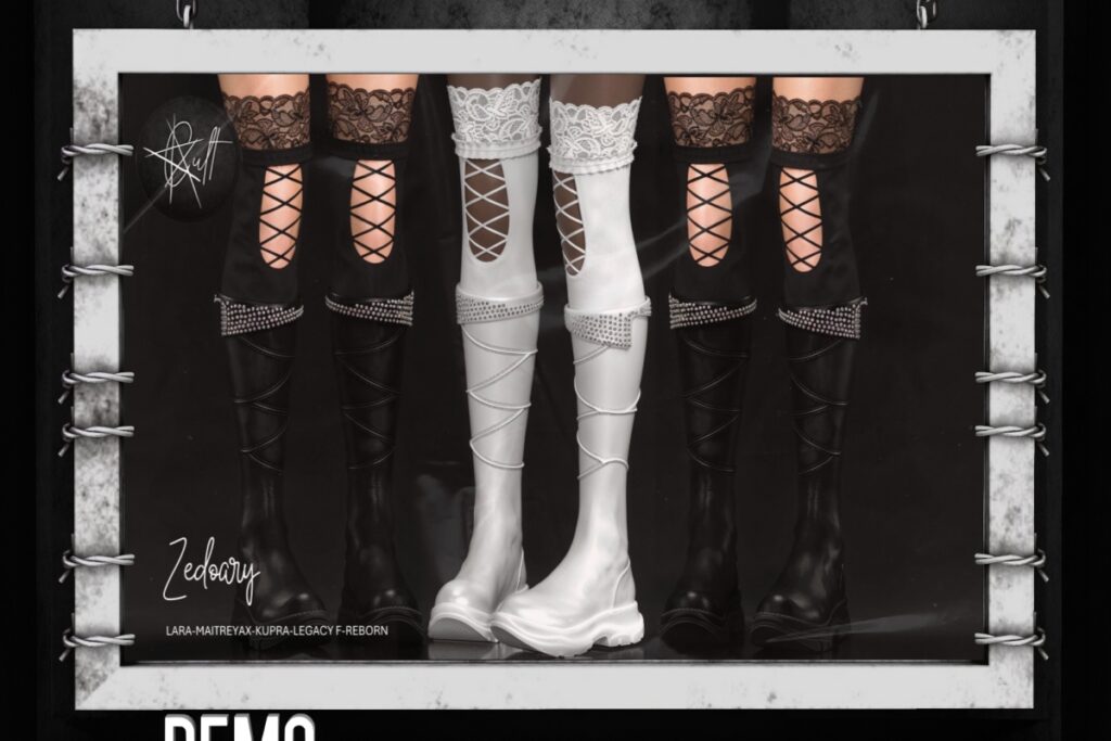Zedoary Boots - Inithium/Legacy/Maitreya/Reborn/+mods, L$369 FP