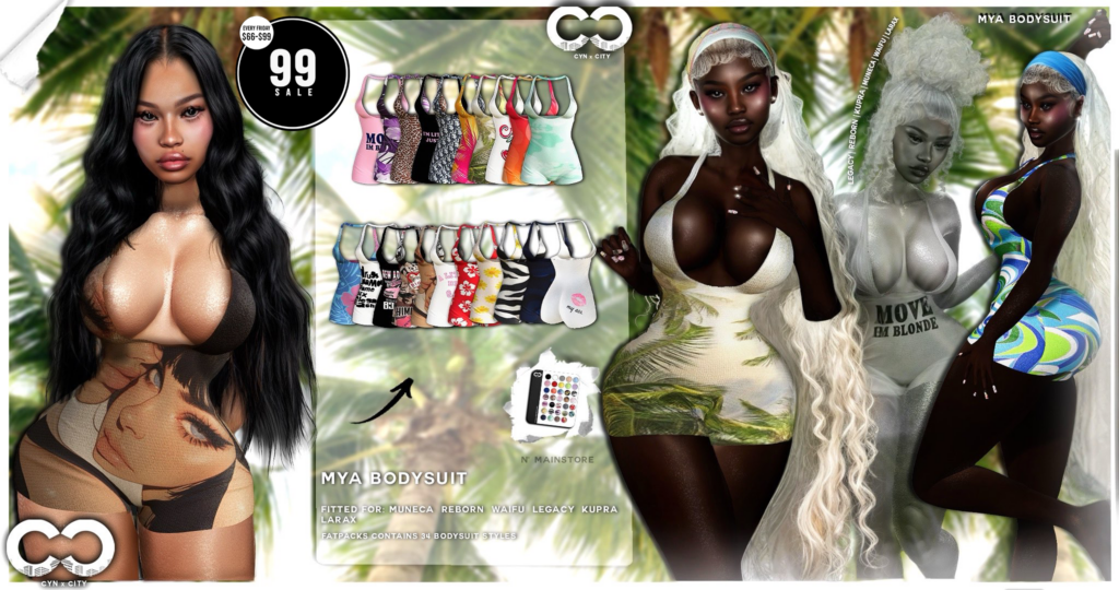 Mya Bodysuit - Inithium/Legacy/MaitreyaX/Reborn/Yentements/+mods	&lt;a href=&quot;http://maps.secondlife.com/secondlife/Coral%20Rainbow/60/201/4032&quot; target=&quot;_blank&quot;&gt;Teleport&lt;/a&gt;