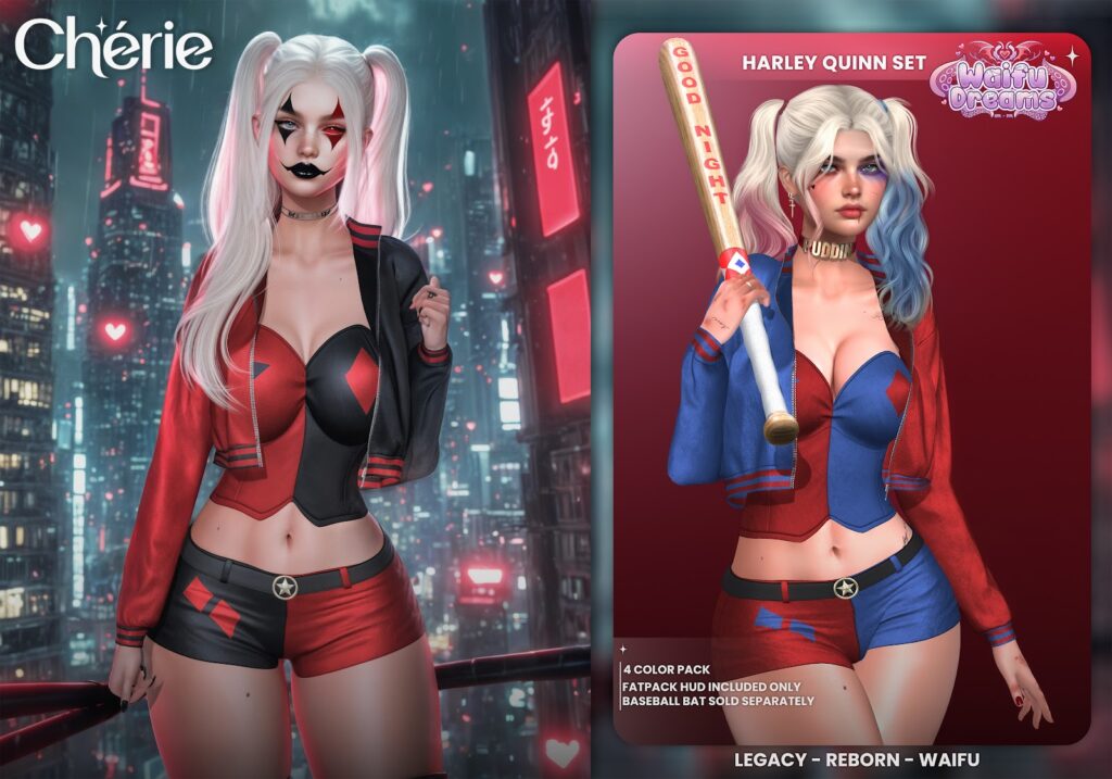 Harley Quinn Set - Legacy/Reborn/+mods