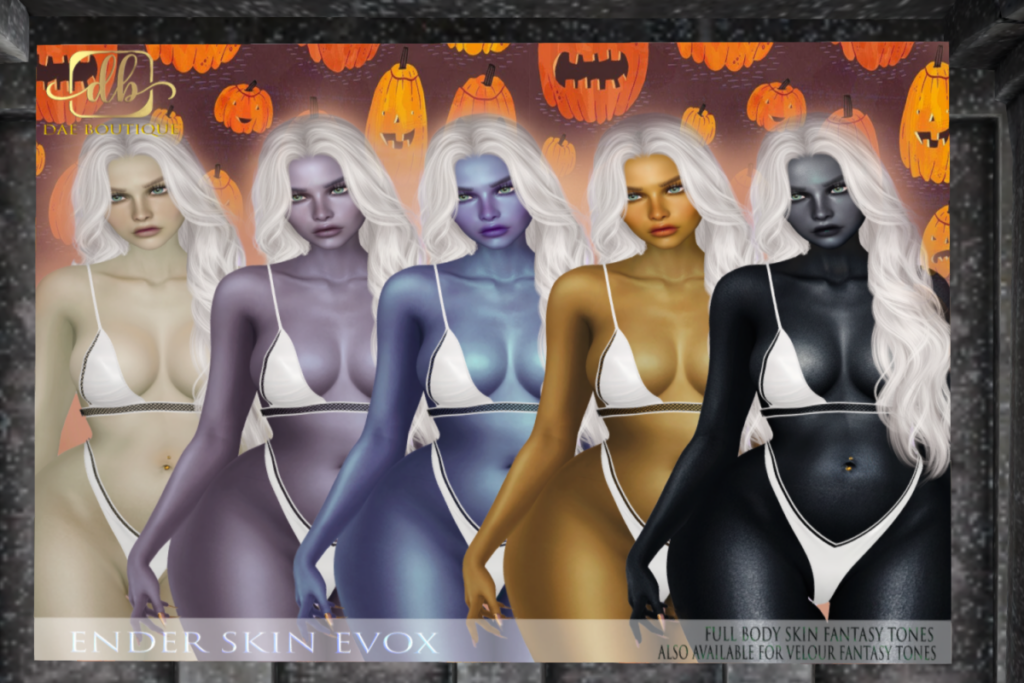 Ender Skin - EvoX/Velour, L$99 each