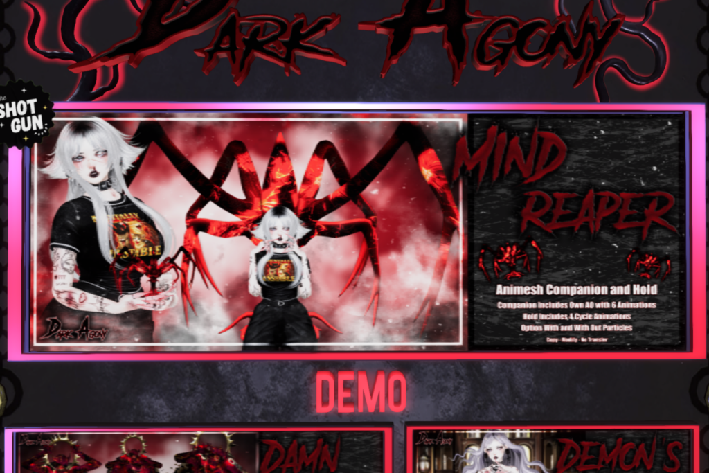 Mind Reaper Animesh Companion &amp; Holdable, L$399