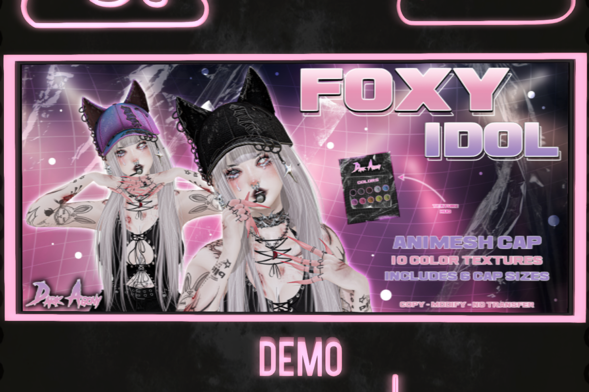 Foxy Idol Cap, L$499