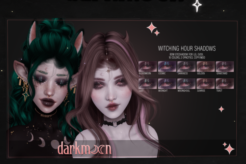 Witching Hour Shadows - EvoX, L$300