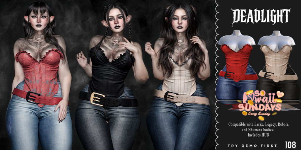 I08 Outfit - Legacy/MaitreyaX/Nhumana/Reborn	&lt;a href=&quot;https://maps.secondlife.com/secondlife/Helgrind/15/60/3603&quot; target=&quot;_blank&quot;&gt;Teleport&lt;/a&gt;