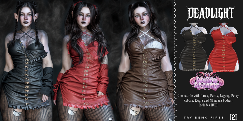 Dress #121 - Inithium/Legacy/MaitreyaX/Nhumana/Reborn/+mods