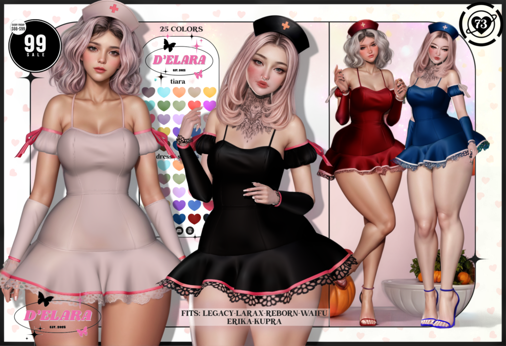 Outfit 73 - Erika/Inithium/Legacy/MaitreyaX/Reborn/+mods	&lt;a href=&quot;http://maps.secondlife.com/secondlife/Aurora%20Field/40/191/3869&quot; target=&quot;_blank&quot;&gt;Teleport&lt;/a&gt;