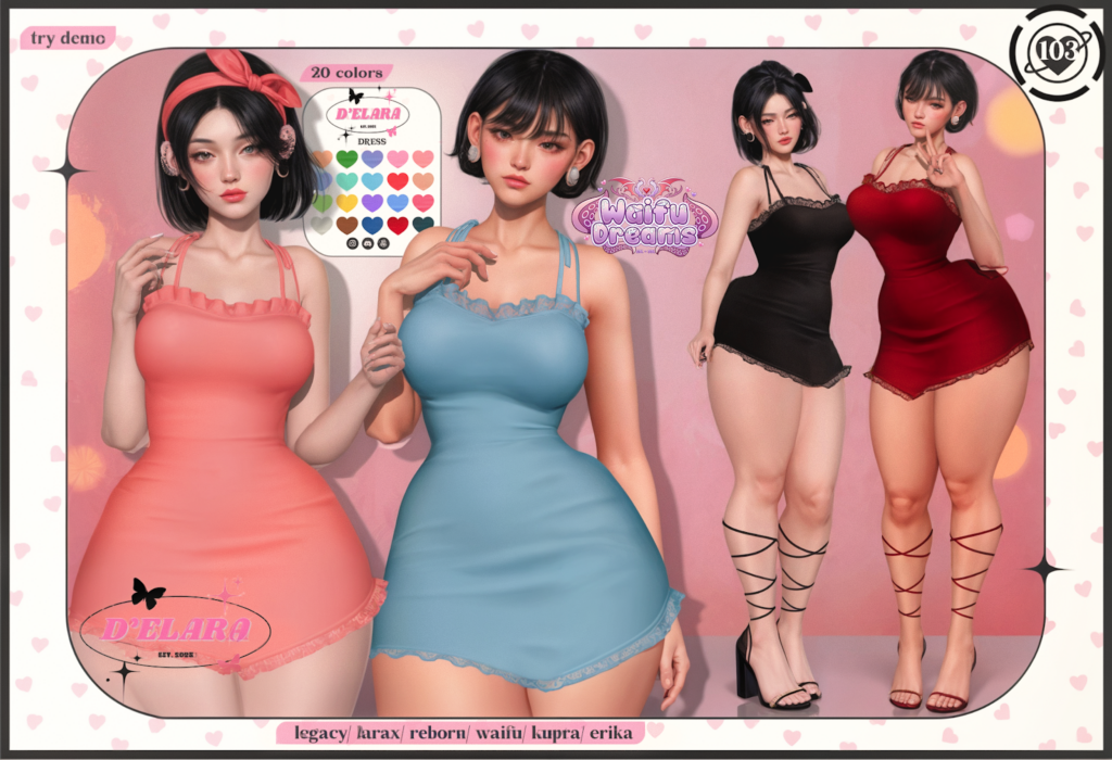 Outfit #103 - Erika/Inithium/Legacy/MaitreyaX/Reborn/+mods