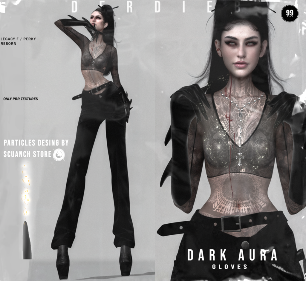 Dark Aura Gloves - Legacy/Reborn/+mods	&lt;a href=&quot;http://maps.secondlife.com/secondlife/Lockheart/210/71/3701&quot; target=&quot;_blank&quot;&gt;Teleport&lt;/a&gt;