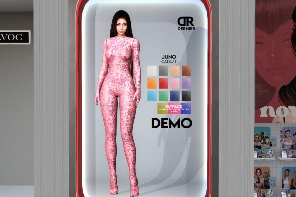 Juno Catsuit - Inithium/Legacy/Maitreya/Reborn/+mods, L$298 each/L$1598 FP