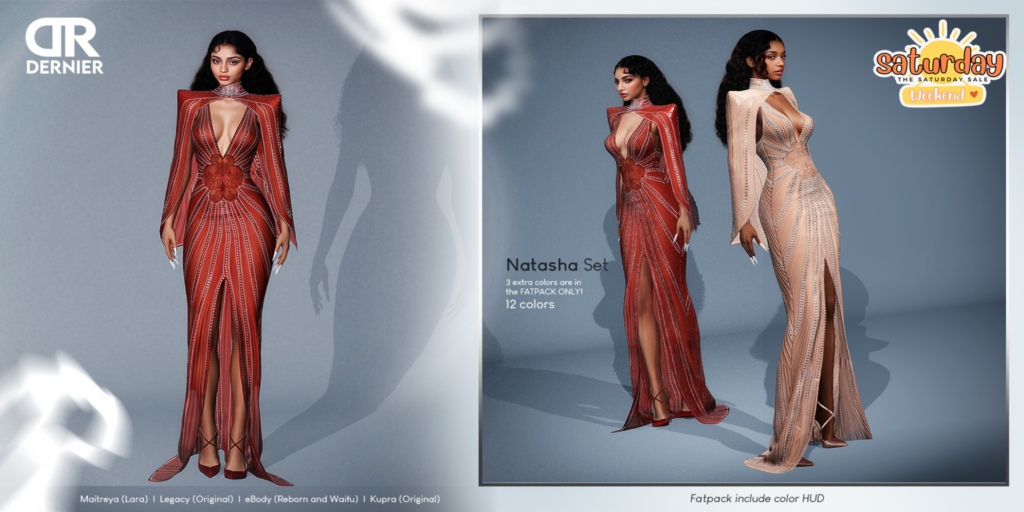 Natasha Set - Inithium/Legacy/Maitreya/Reborn/+mods	&lt;a href=&quot;https://maps.secondlife.com/secondlife/DERNIER/117/141/1006&quot; target=&quot;_blank&quot;&gt;Teleport&lt;/a&gt;