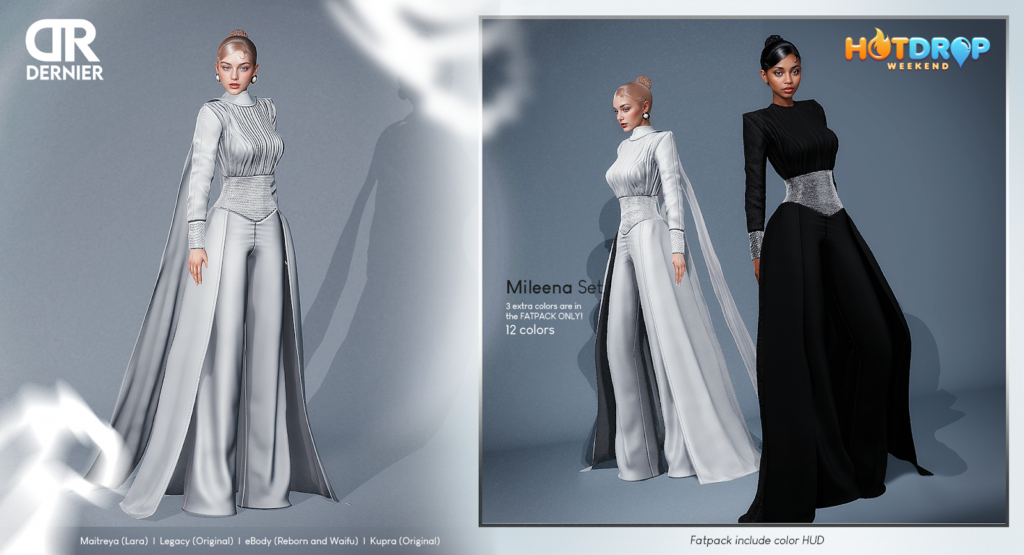 Mileena Set - Inithium/Legacy/Maitreya/Reborn/+mods