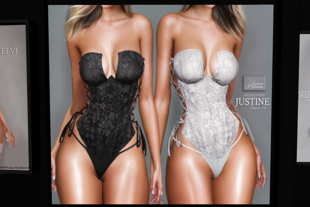Justine Lingerie Set - Legacy/MaitreyaX/Reborn, L$298 each/L$1198 FP