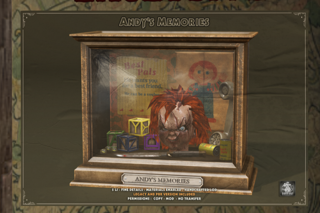 Andy&#039;s Memories Decor, L$345