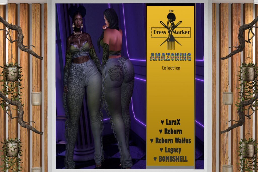 Amazoning Collection Outfit - Legacy/MaitreyaX/Reborn/+mods, L$299 each