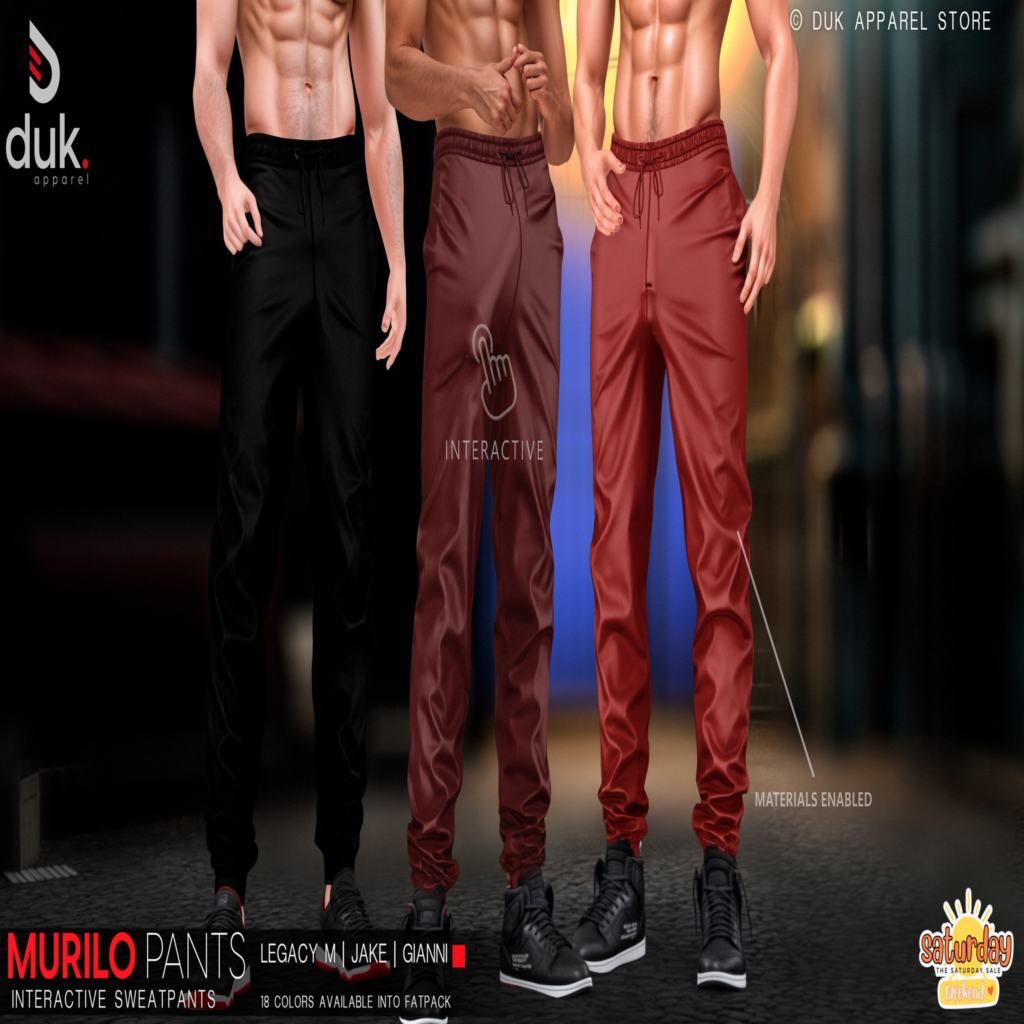 Murilo Pants - Gianni/Jake/Legacy	&lt;a href=&quot;http://maps.secondlife.com/secondlife/Heartbreak/139/143/94&quot; target=&quot;_blank&quot;&gt;Teleport&lt;/a&gt;