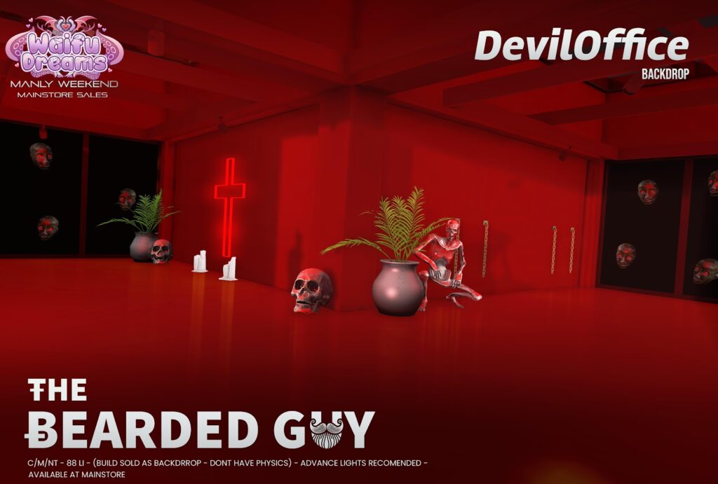 Devil Office Backdrop
