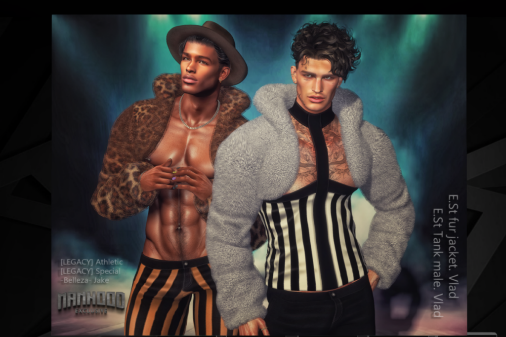 Vlad Tank &amp; Fur Jacket - Jake/Legacy/+mods, L$210-L$260 each/L$1000 FP