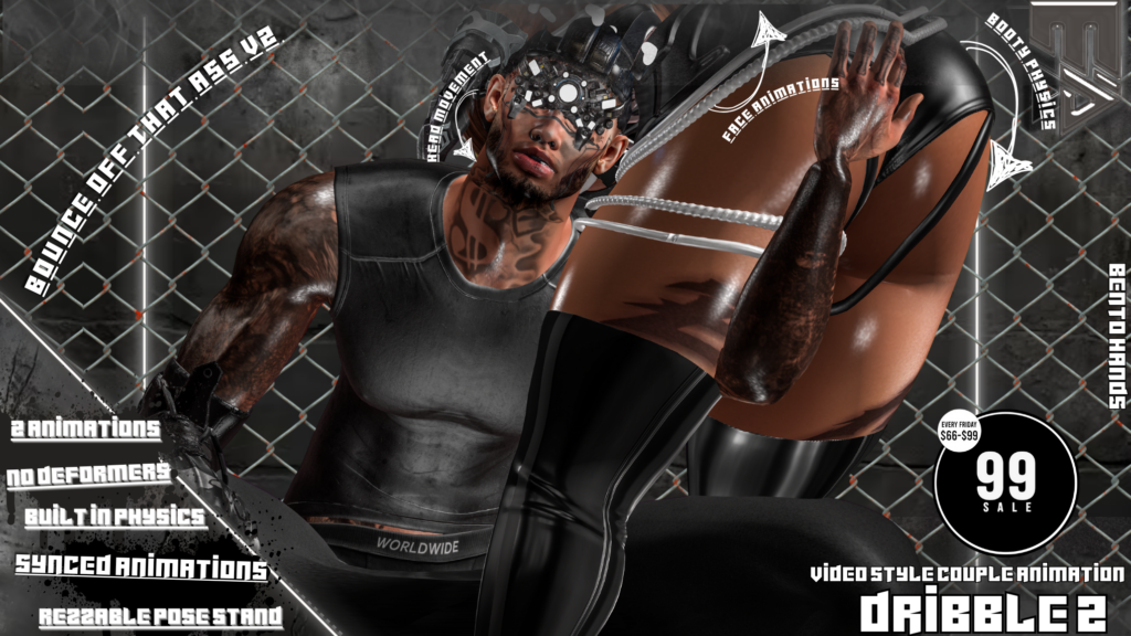 Dribble 2 Couple Animation	&lt;a href=&quot;http://maps.secondlife.com/secondlife/TheTakeover/132/131/4000&quot; target=&quot;_blank&quot;&gt;Teleport&lt;/a&gt;