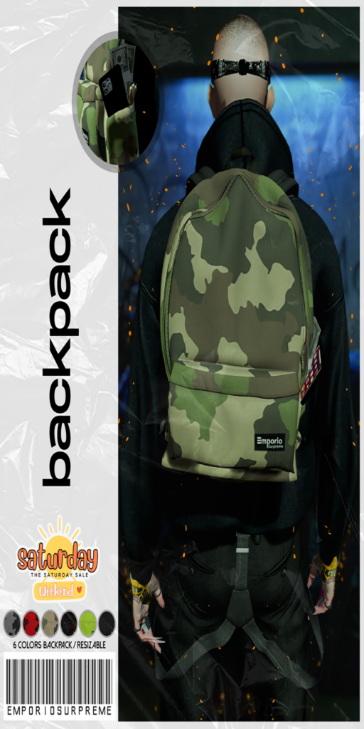 Backpack Wearable Accessory	&lt;a href=&quot;http://maps.secondlife.com/secondlife/Ember%20Island/115/27/3908&quot; target=&quot;_blank&quot;&gt;Teleport&lt;/a&gt;