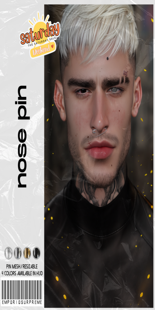 Nose Pin Accessories	&lt;a href=&quot;http://maps.secondlife.com/secondlife/Ember Island/115/27/3908&quot; target=&quot;_blank&quot;&gt;Teleport&lt;/a&gt;