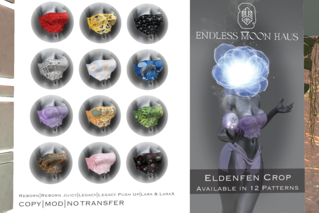 Eldenfen Crop Top - Legacy/Maitreya/Reborn/+mods, L$329