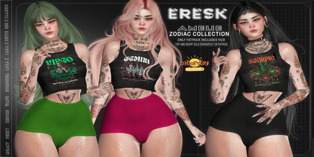 Amelie Outfit - GenX Classic/Legacy/MaitreyaX/Reborn/+mods	&lt;a href=&quot;http://maps.secondlife.com/secondlife/Rapturous%20Isle/73/196/22&quot; target=&quot;_blank&quot;&gt;Teleport&lt;/a&gt;