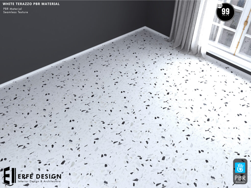 White Terazzo PBR Material	&lt;a href=&quot;http://maps.secondlife.com/secondlife/Corona/143/146/23&quot; target=&quot;_blank&quot;&gt;Teleport&lt;/a&gt;
