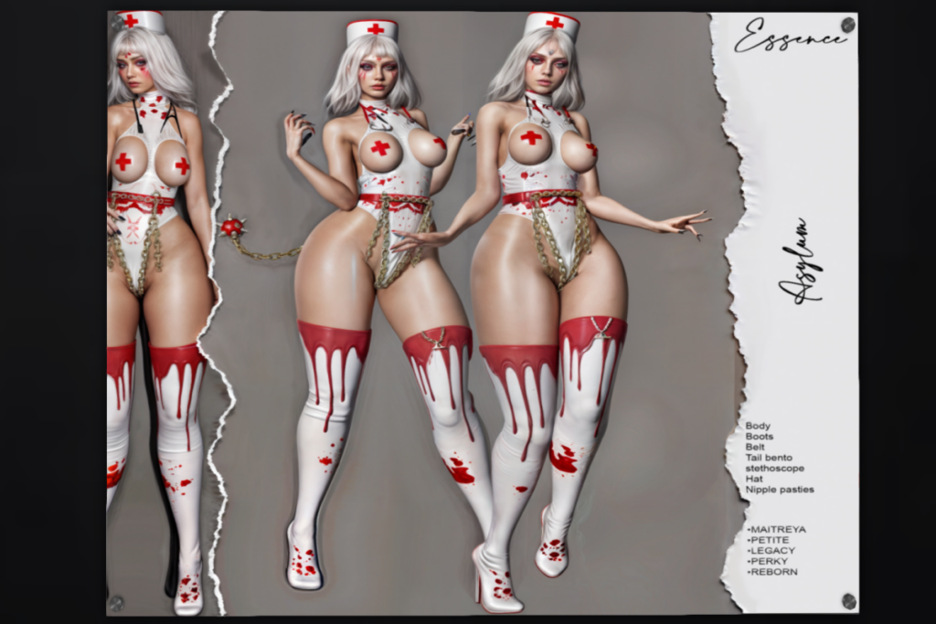 Asylum Outfit - Legacy/MaitreyaX/Reborn/+mods, L$499