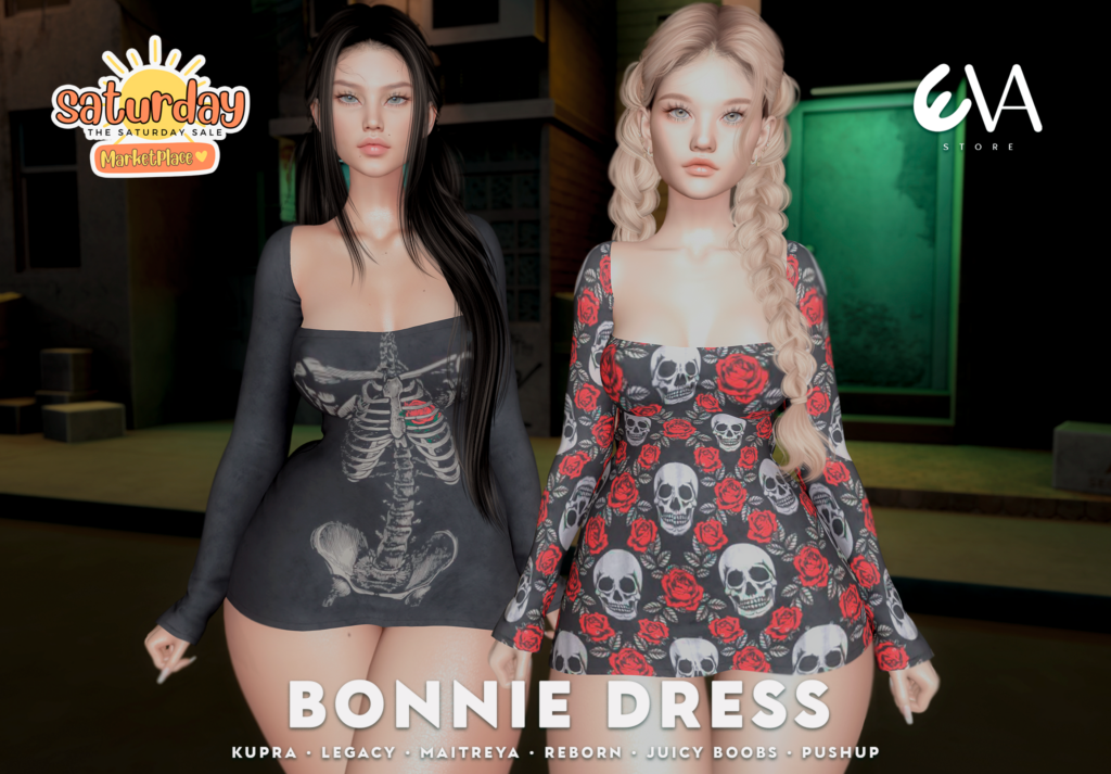Bonnie Dress - Inithium/Legacy/Maitreya/Reborn/+mods	&lt;a href=&quot;https://tinyurl.com/2mw772c9&quot; target=&quot;_blank&quot;&gt;Marketplace Link&lt;/a&gt;