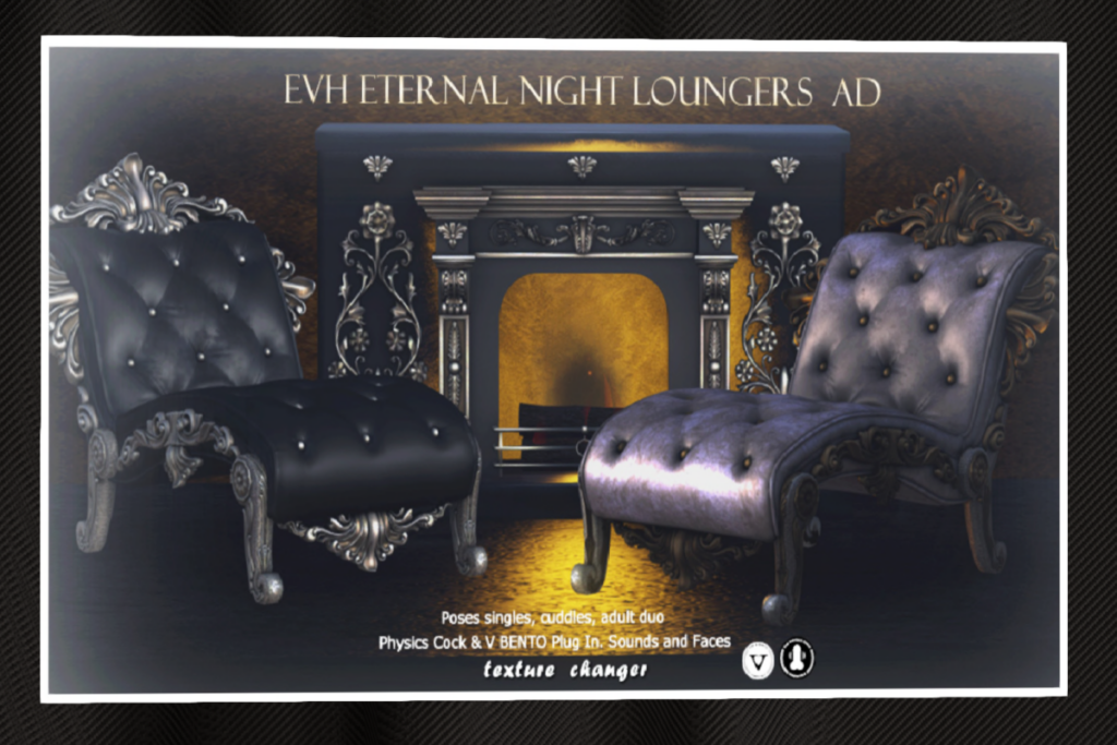 Eternal Night Loungers, L$690